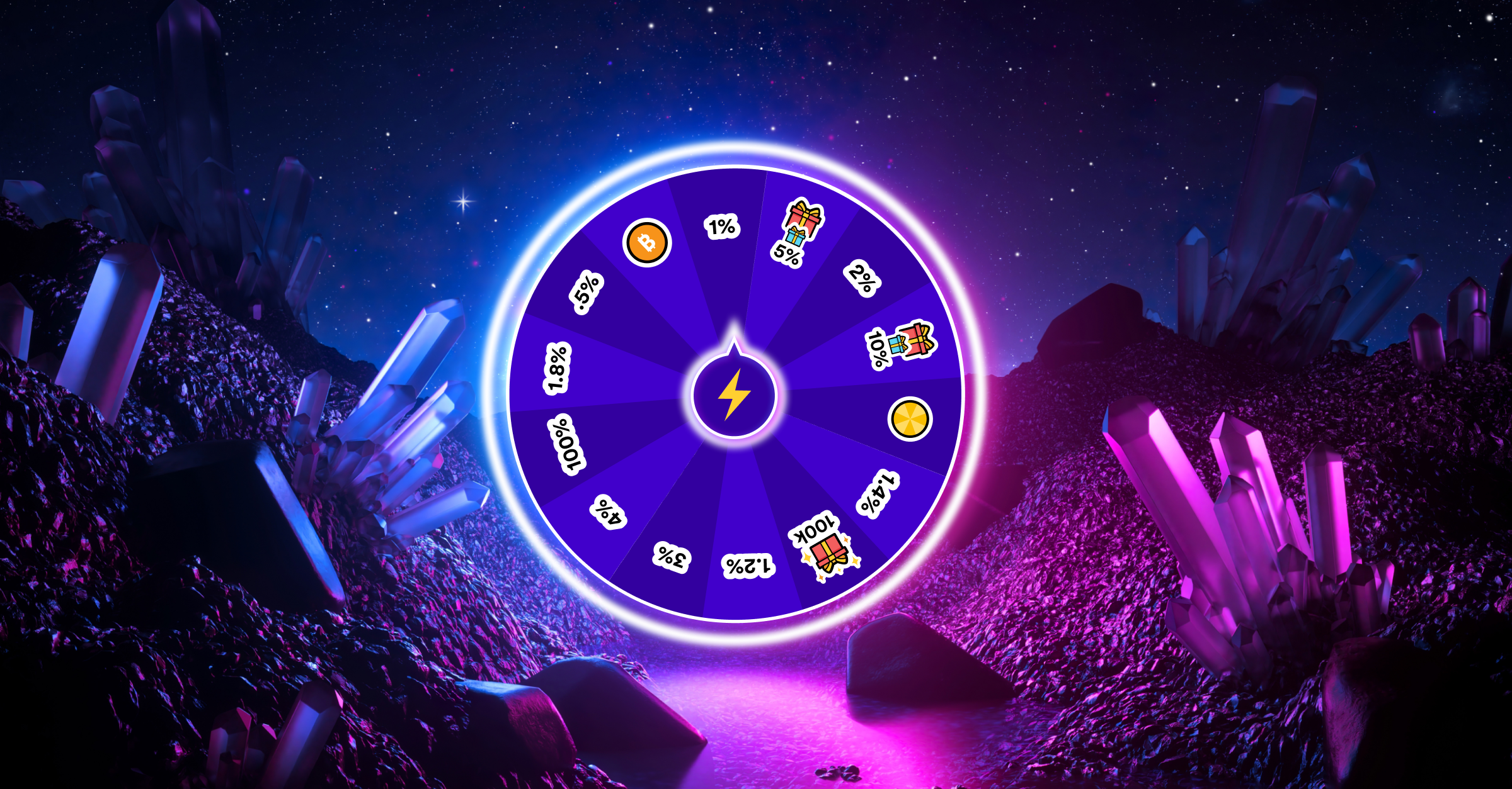 The "Lightning Spin" wheel - August 2021