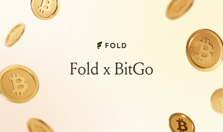 Fold x BitGo Partnership