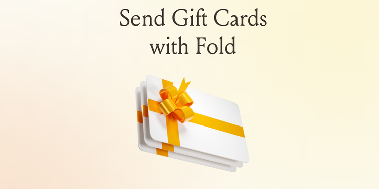 Send Gift Cards With Fold