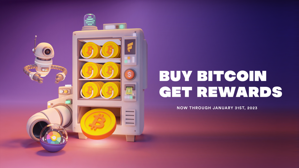 Buy Bitcoin, Get Rewards.