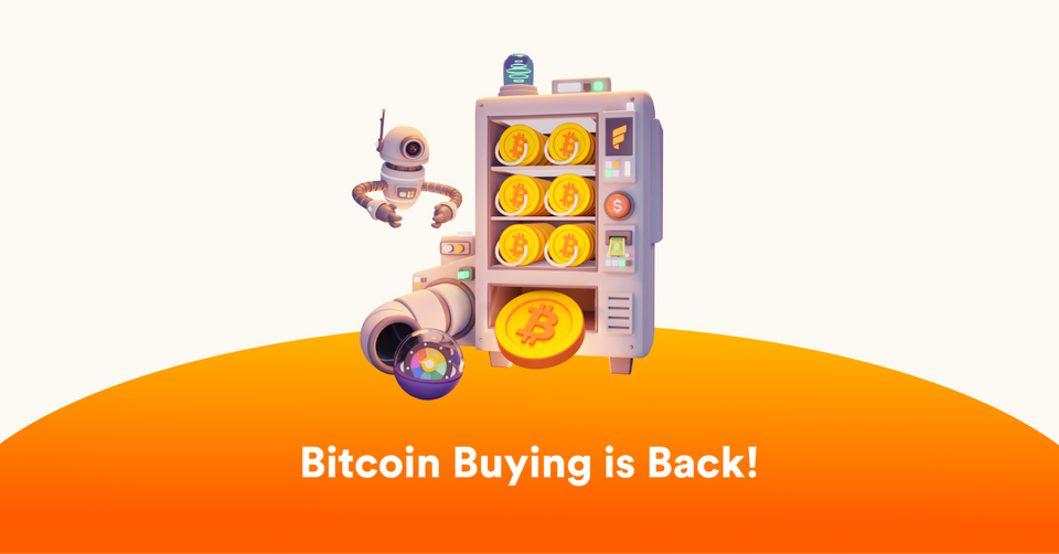 Bitcoin Buying & Custody Update 3.0